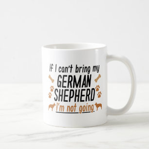 Deutscher Schäferhund Kaffeetasse