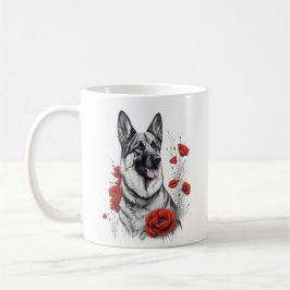 Deutscher Schäferhund Kaffeetasse