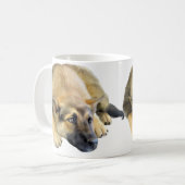 Deutscher Schäferhund Kaffeetasse (Vorderseite Links)