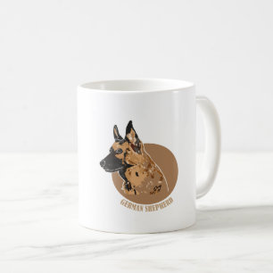 Deutscher Schäferhund Kaffeetasse