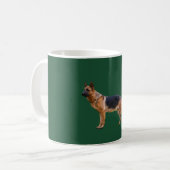 Deutscher Schäferhund Kaffeetasse (Vorderseite Links)