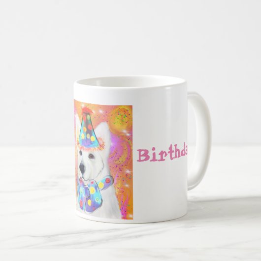 Deutscher Schäferhund Kaffeetasse (VorderseiteRechts)