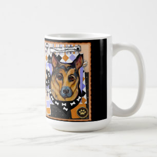 DEUTSCHER SCHÄFERHUND KAFFEETASSE