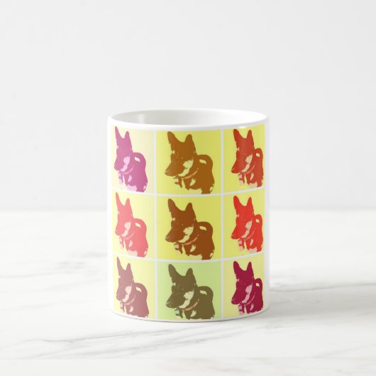 Deutscher Schäferhund Kaffeetasse (Mittel)