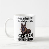 Deutscher Schäferhund Kaffeetasse (Links)