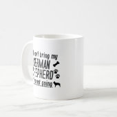 Deutscher Schäferhund Kaffeetasse (Vorderseite Links)