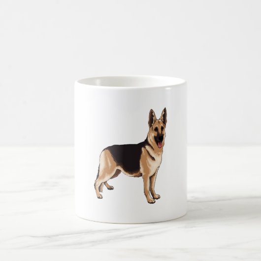 Deutscher Schäferhund Kaffeetasse (Mittel)