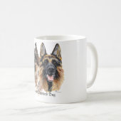 Deutscher Schäferhund Kaffeetasse (VorderseiteRechts)