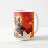Deutscher Schäferhund Kaffeetasse (VorderseiteRechts)