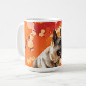 Deutscher Schäferhund Kaffeetasse (Vorderseite Links)