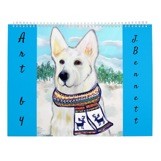 Deutscher Schäferhund Kalender (Rückseite)