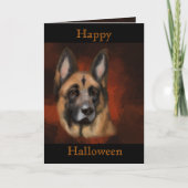 Deutscher Schäferhund Karte (Vorderseite)