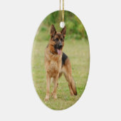 Deutscher Schäferhund Keramikornament (Rechts)