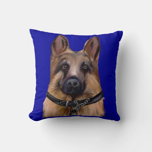 Deutscher Schäferhund Kissen (Vorderseite)