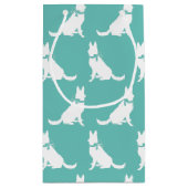 Deutscher Schäferhund Kleine Geschenktüte (Rückseite)