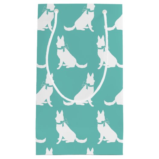 Deutscher Schäferhund Kleine Geschenktüte (Vorderseite)