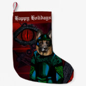 Deutscher Schäferhund Kleiner Weihnachtsstrumpf (Vorderseite)