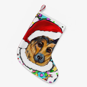 Deutscher Schäferhund Kleiner Weihnachtsstrumpf
