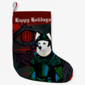 Deutscher Schäferhund Kleiner Weihnachtsstrumpf (Vorderseite)