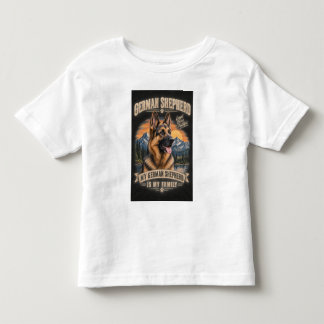 deutscher Schäferhund Kleinkind T-shirt