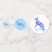 Deutscher Schäferhund Konfetti (Vorderseiten)