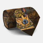 Deutscher Schäferhund Krawatte (Gerollt)