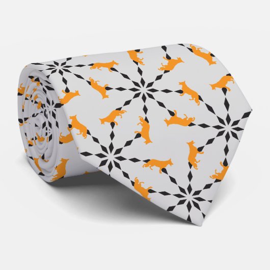 Deutscher Schäferhund Krawatte (Gerollt)