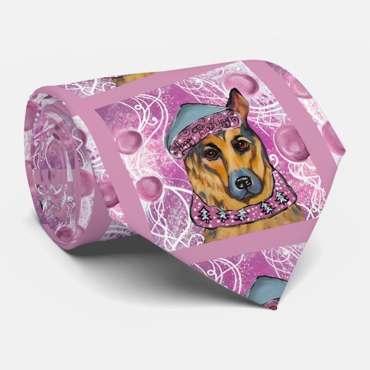 Deutscher Schäferhund Krawatte (Gerollt)