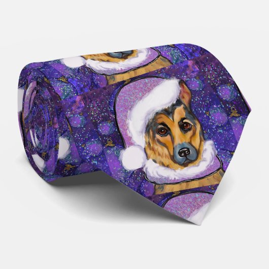 Deutscher Schäferhund Krawatte (Gerollt)