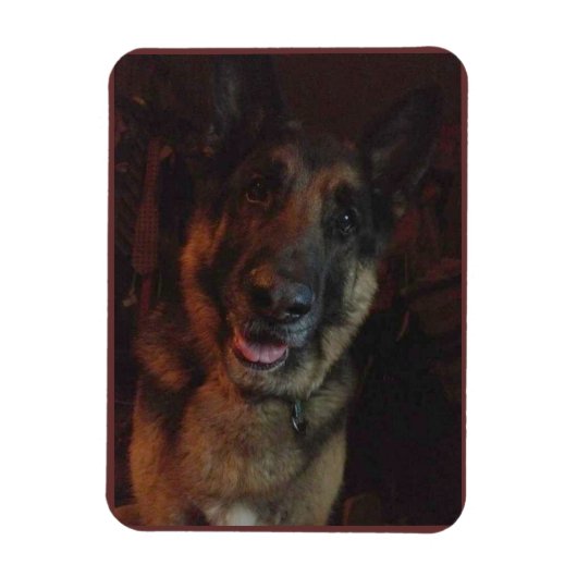Deutscher Schäferhund-Kühlschrankmagnet Magnet (Vertikal)