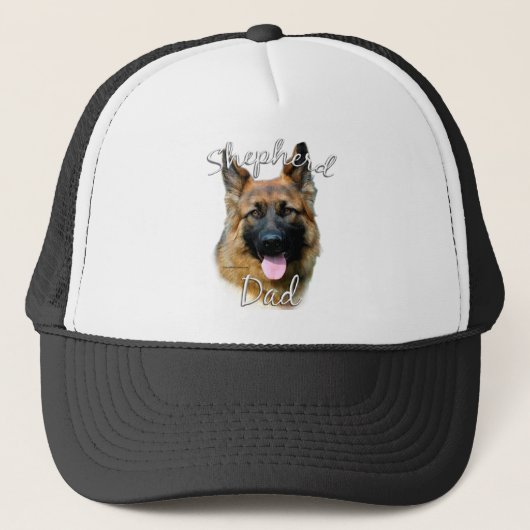 Deutscher Schäferhund (Langhaar) Vater 2 Truckerkappe (Vorderseite)