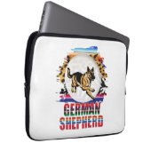Deutscher Schäferhund Laptopschutzhülle (Vorne Rechts)