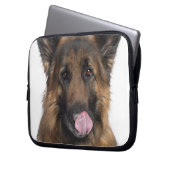 Deutscher Schäferhund Laptopschutzhülle (Vorderseite Links)