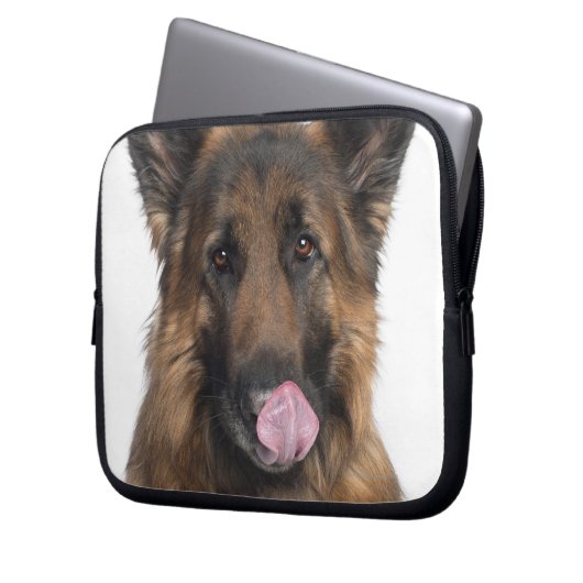 Deutscher Schäferhund Laptopschutzhülle (Vorderseite Links)