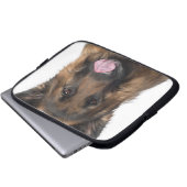 Deutscher Schäferhund Laptopschutzhülle (Vorne Knopf)