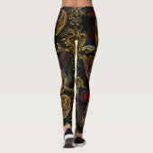 Deutscher Schäferhund Leggings (Rückseite)