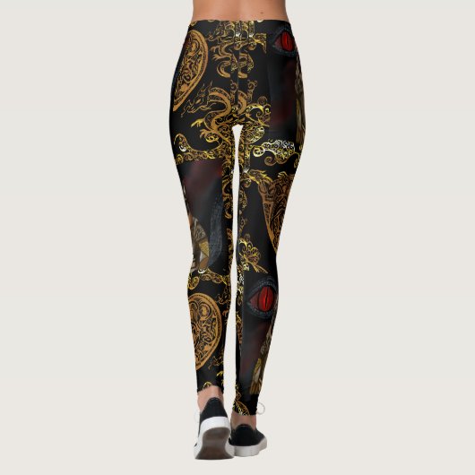 Deutscher Schäferhund Leggings (Rückseite)