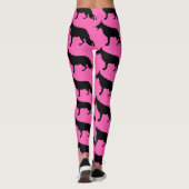 Deutscher Schäferhund Leggings (Rückseite)