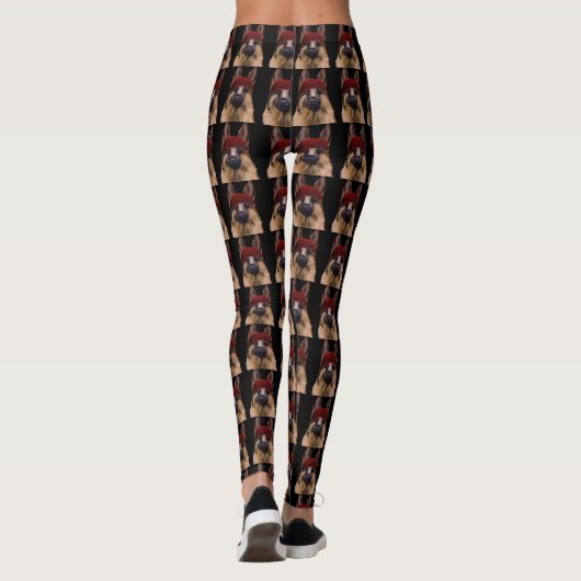 Deutscher Schäferhund Leggings (Rückseite)