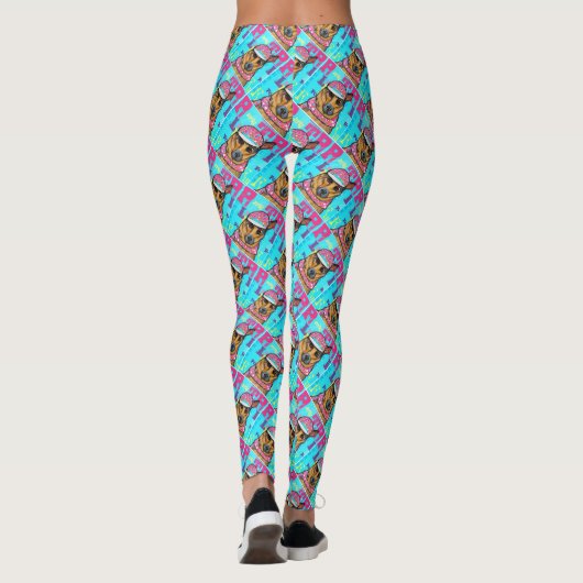 Deutscher Schäferhund Leggings (Rückseite)