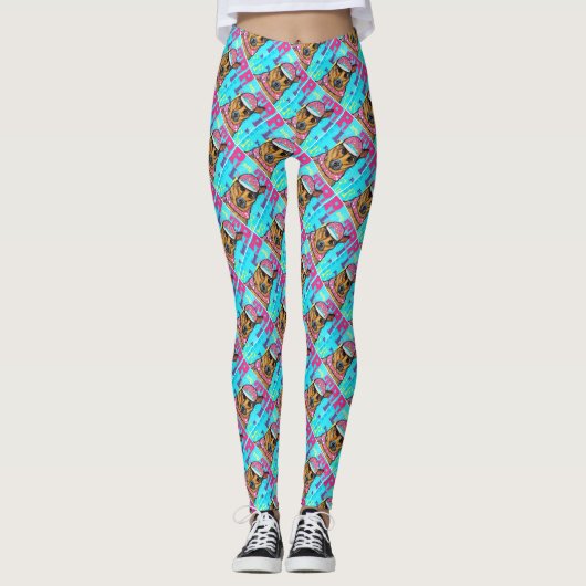 Deutscher Schäferhund Leggings (Vorderseite)