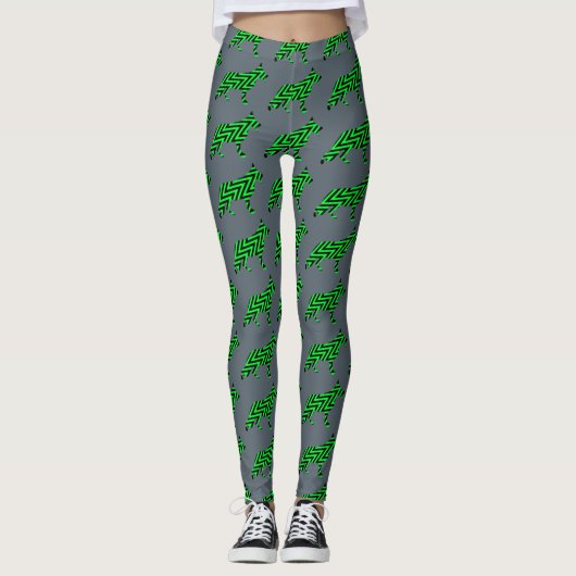Deutscher Schäferhund Leggings (Vorderseite)