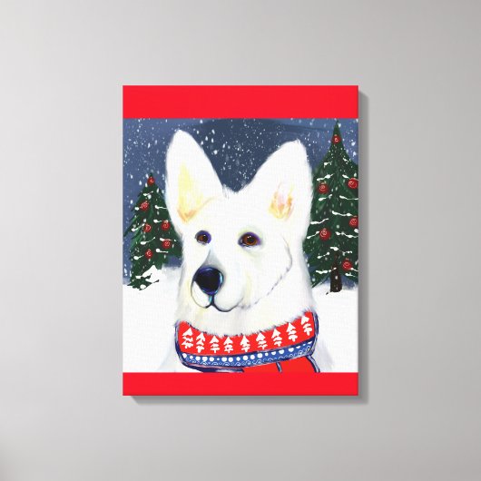 Deutscher Schäferhund Leinwanddruck (Vorderseite)