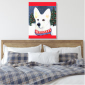 Deutscher Schäferhund Leinwanddruck (Insitu (Schlafzimmer))