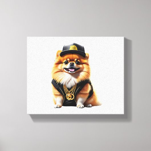Deutscher Schäferhund Leinwanddruck (Vorderseite)