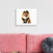 Deutscher Schäferhund Leinwanddruck (Insitu (Wohnzimmer))