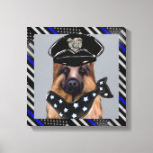 Deutscher Schäferhund Leinwanddruck (Vorderseite)