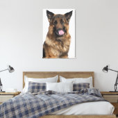 Deutscher Schäferhund Leinwanddruck (Insitu (Schlafzimmer))