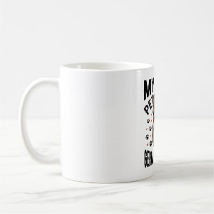 Deutscher Schäferhund Liebhaber-Shirt mit Vintage Kaffeetasse