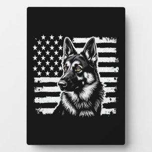 Deutscher Schäferhund Liebhaber USA Amerikanische Fotoplatte